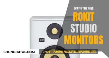 Perfecting Your Sound: Tuning Rokit Studio Monitors