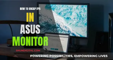 Unlocking Your Monitor's Potential: Uncapping FPS on ASUS Displays