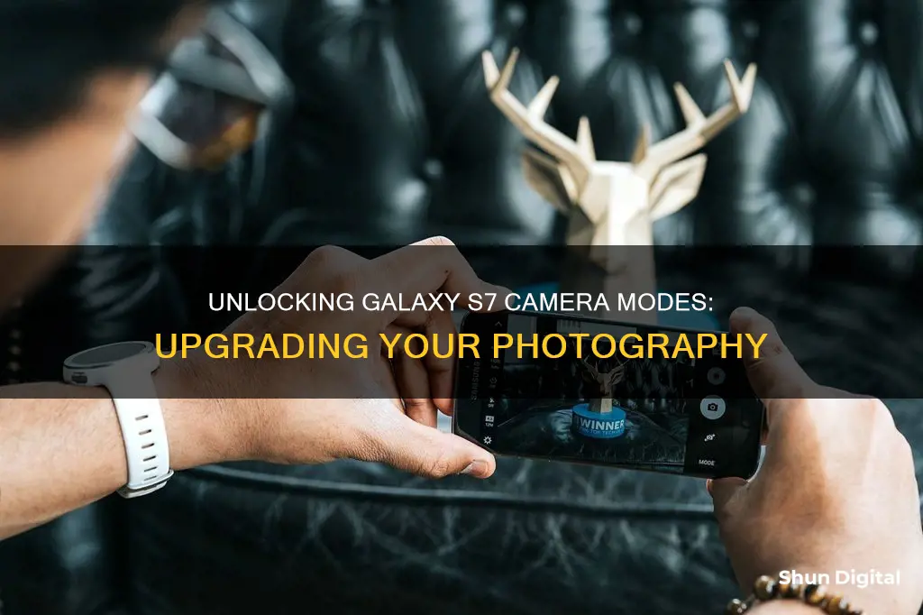 how to upgrade a galaxy s7 camera modes