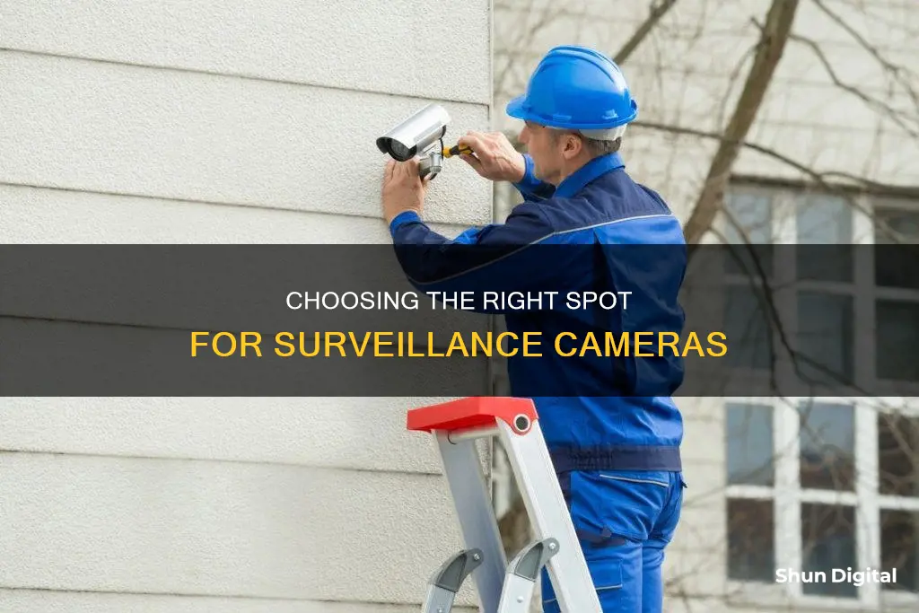 how to wall for surveillance camera