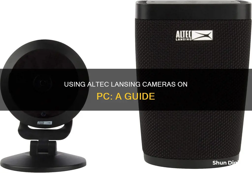 how to watch an altec lansing camera on pc