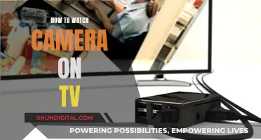 Watching Your Camera Footage on TV: A Simple Guide