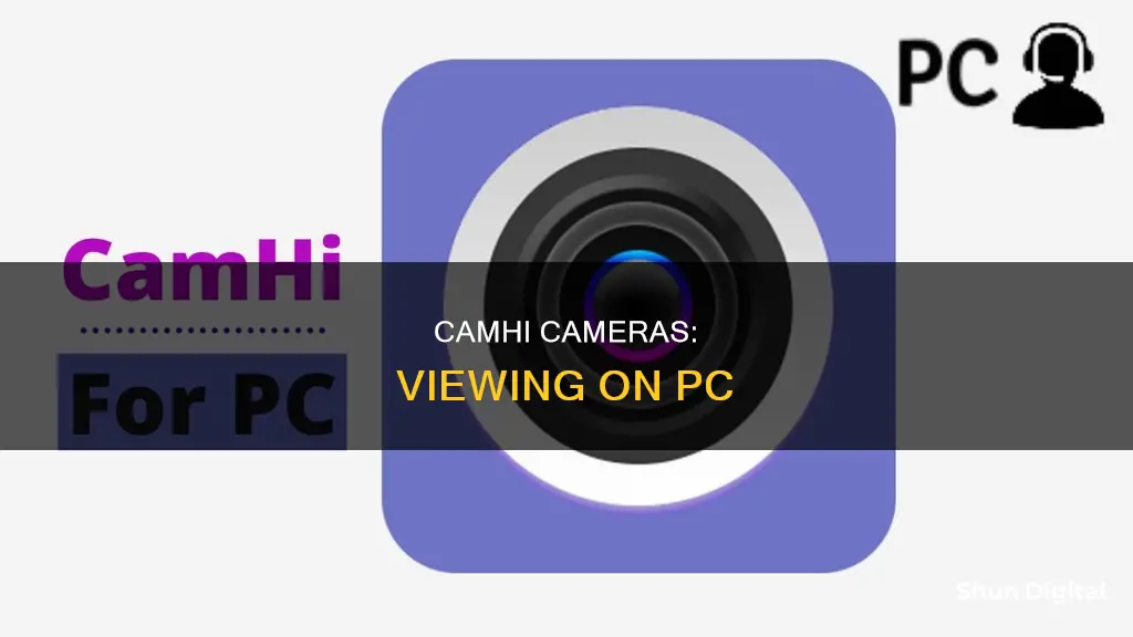 how to watch camhi cameras on pc