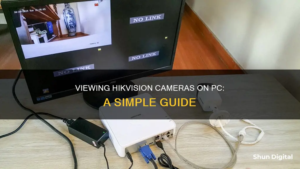 how to watch hikvision camera on pc