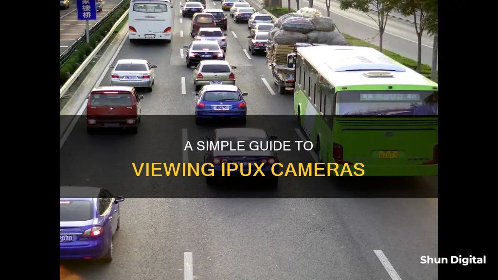 how to watch ipux camera