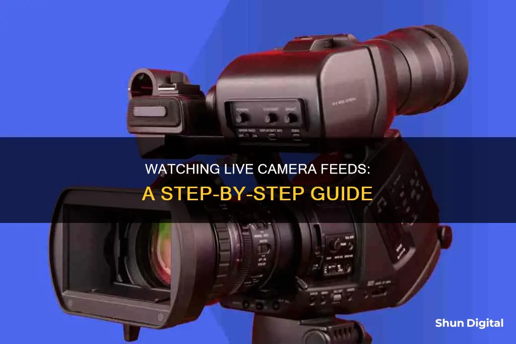 how to watch live camera