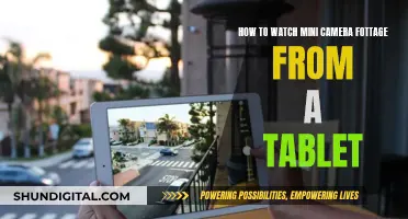 Syncing Mini Camera Footage to Your Tablet: A Guide