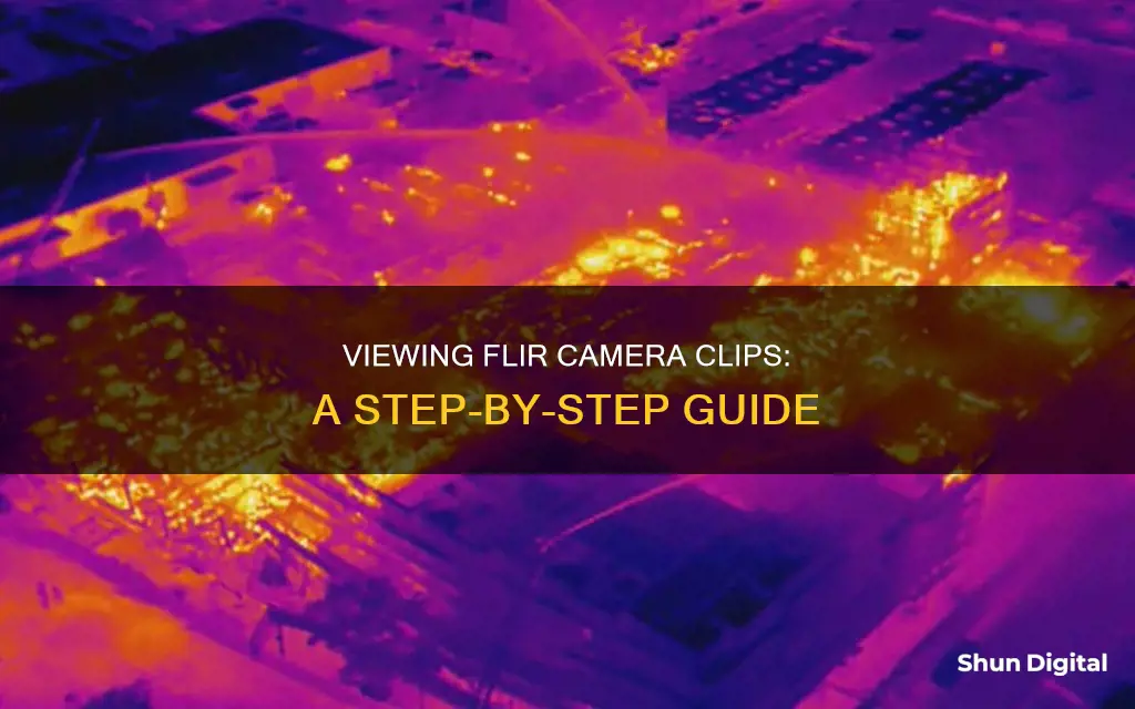 how to watch my flir camera clip