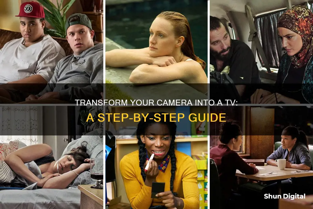 how to watch tv shows on a camera