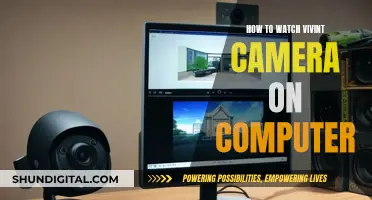 Watching Vivint Camera Footage on Your Computer