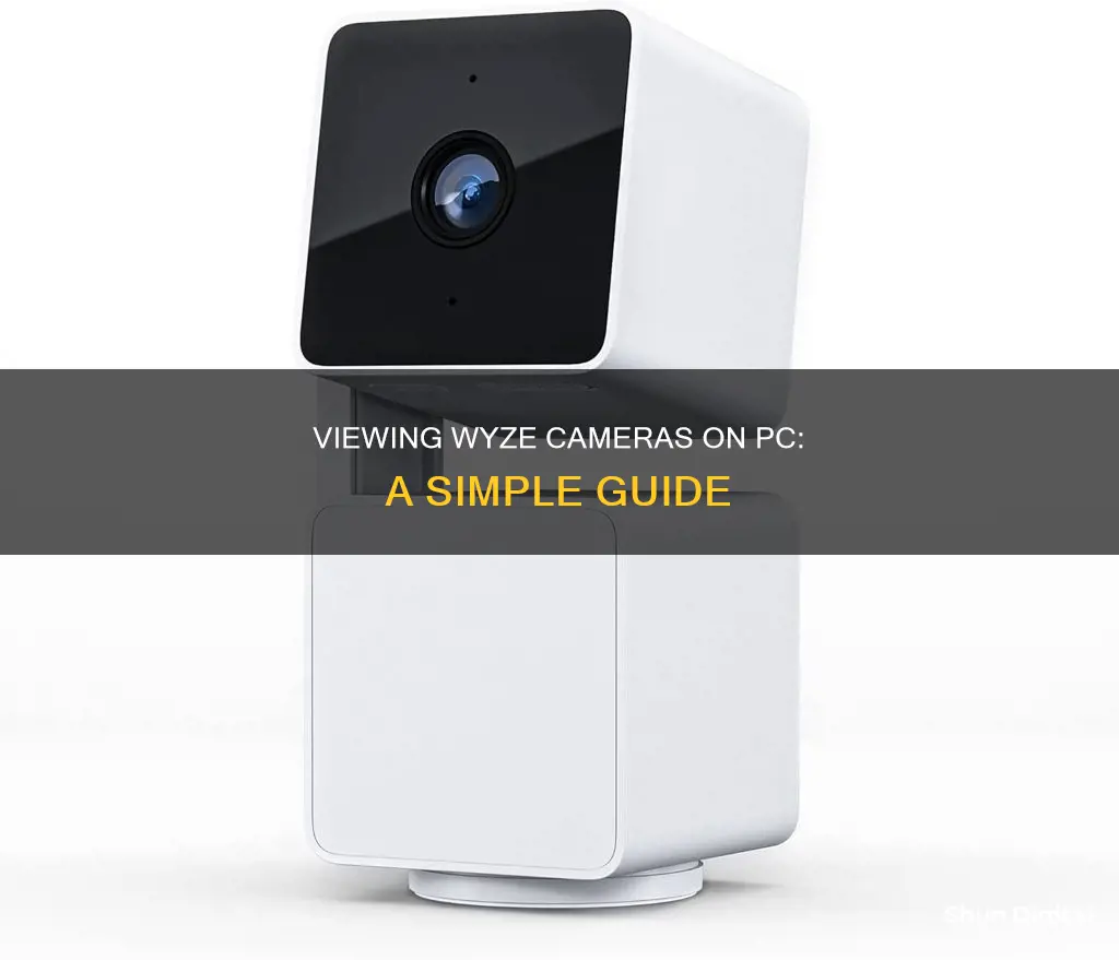 how to watch wyze camera on pc