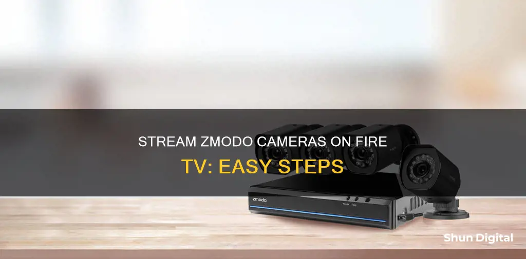 how to watch your zmodo camera on your fire tv