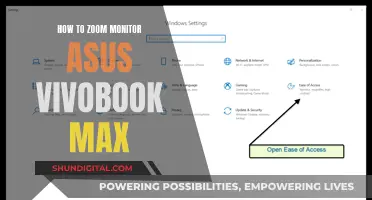 Zooming on an ASUS VivoBook Max Monitor: Easy Guide