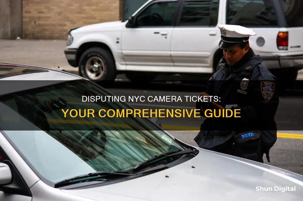 how todispute nyc camera ticket