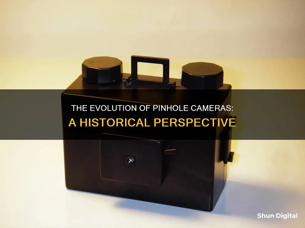 how was the first pinhole camera made