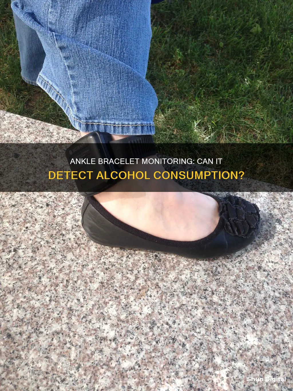 how would an ankle bracelet monitor drinking