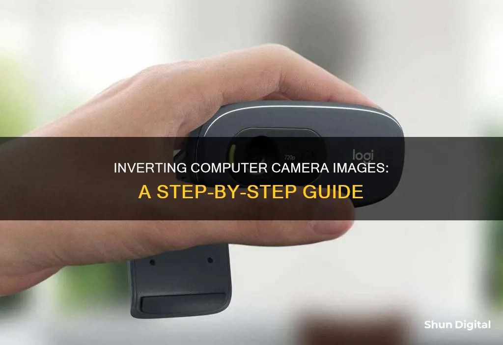 how would invert a from a computer camera