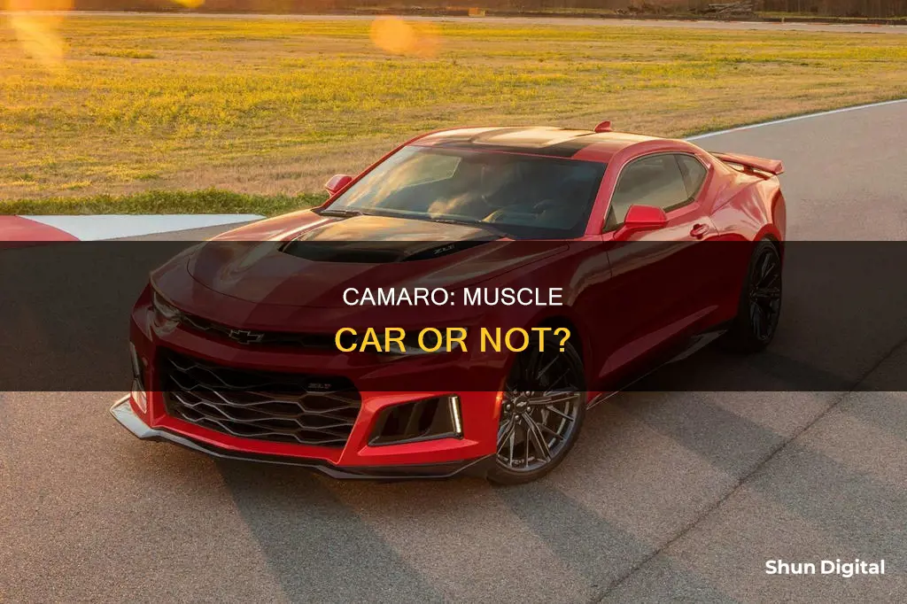 is a camero a muscle car