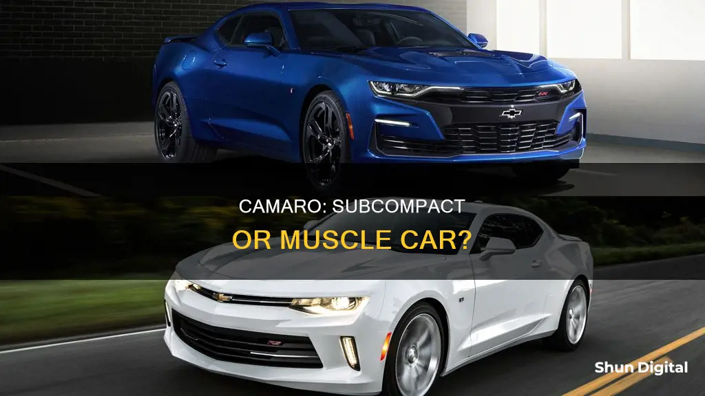 is a camero a subcompact car