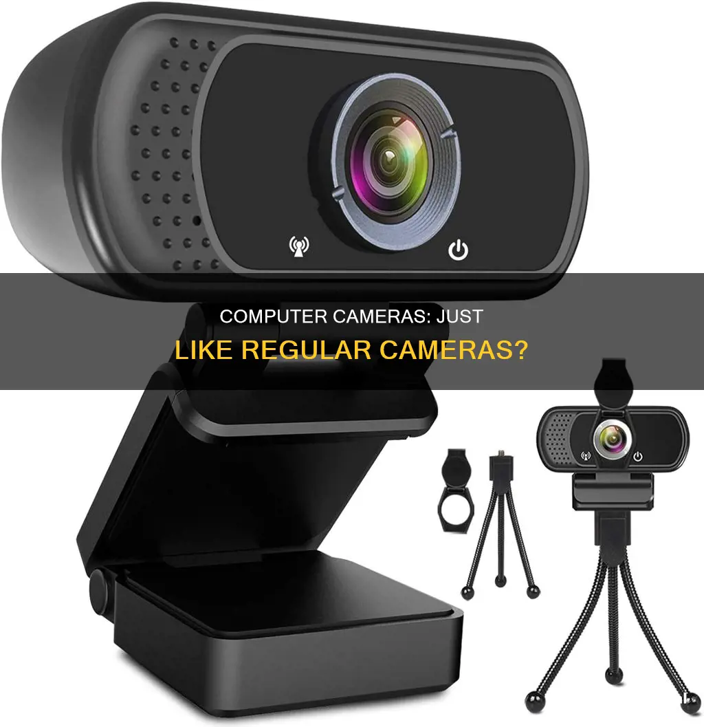 is a computer camera the same as a camera