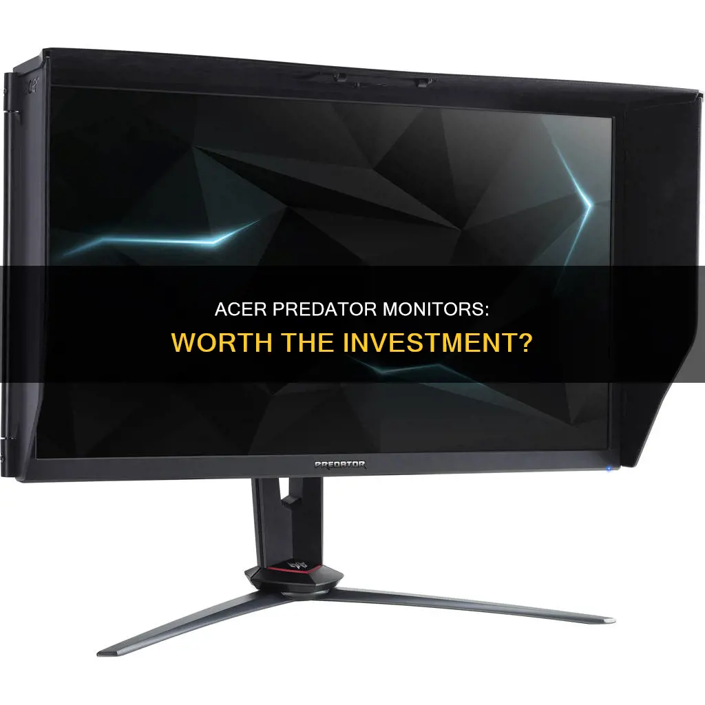 is an acer predator monitor worth buying