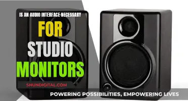 Studio Monitors and Audio Interfaces: What's the Connection?