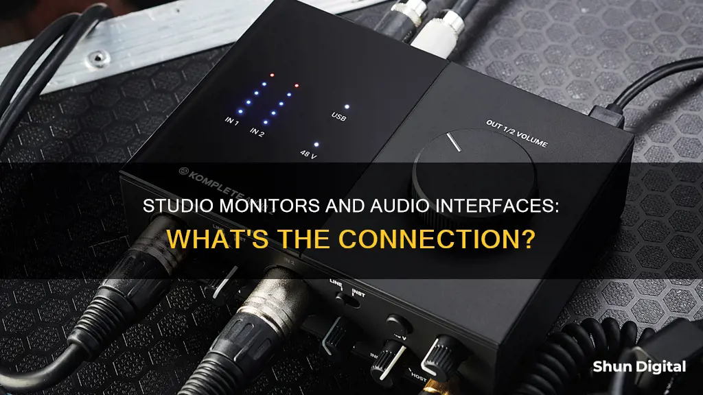 is an audio interface necessary for studio monitors