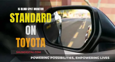 Blind Spot Monitor: Standard Feature on Toyota Models?