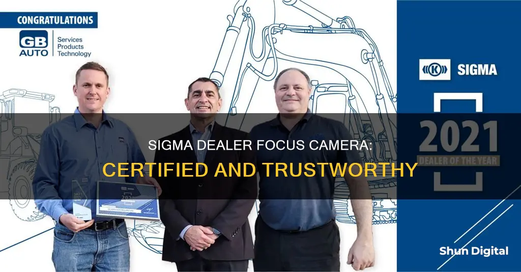 is focus camera a certified sigma dealer