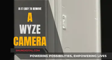 Removing Wyze Cameras: A Simple and Quick Process?