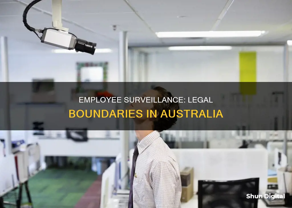 is it illegal to watch employees on camera australia