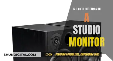 Studio Monitor Tops: What's Allowed and What's Not?