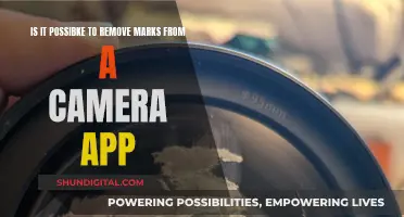 Can Camera App Marks Be Removed?