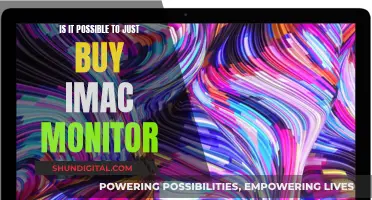 Buying an iMac Monitor: A Possibility?