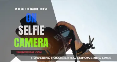 Selfie Camera Eclipse Viewing: Is It Safe?