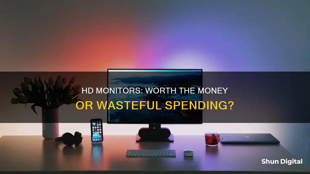 is it worth the money to buy a hd monitor