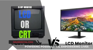 How to Identify Your Monitor: LCD or CRT?