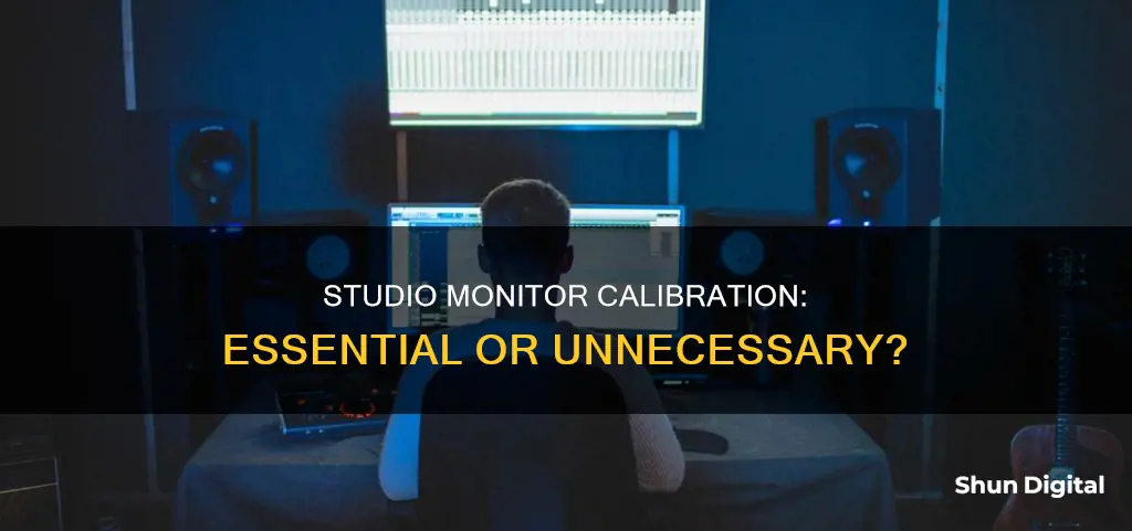 is neccasarry for calibrating studio monitors