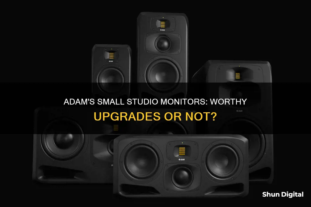 is small adam studio monitors worth the upgrades