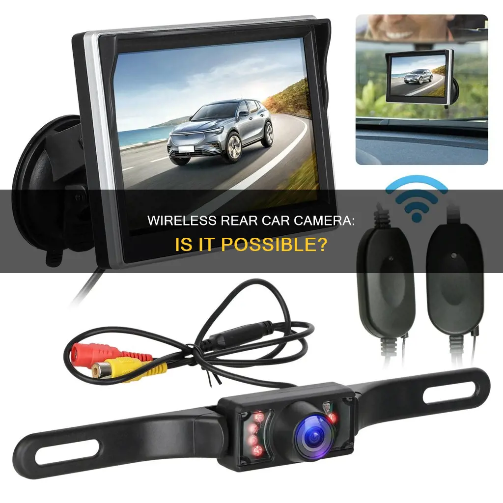 is there a rear car camera wireless