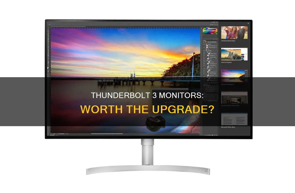 is there a reason to buy thunderbolt 3 monitor