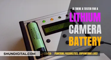 Testing Your Camera's Lithium Battery: A Simple Guide