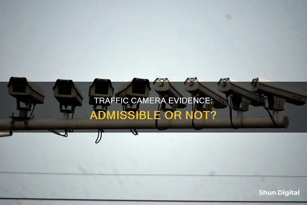 is traffic camera admissible