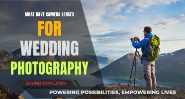 Camera Lenses for Wedding Photography: Capturing the Perfect Moments