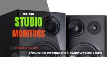 Studio Monitors: Essential Picks for Quality Audio