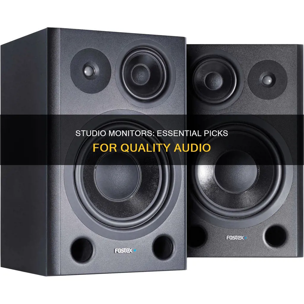 must have studio monitors