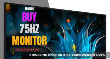 Buying a Monitor? Consider the 75Hz Refresh Rate Option