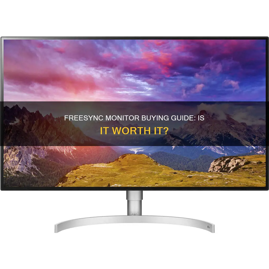 should i buy a freesync monitor