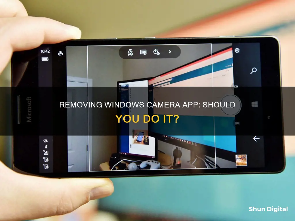 should I remove windows camera app