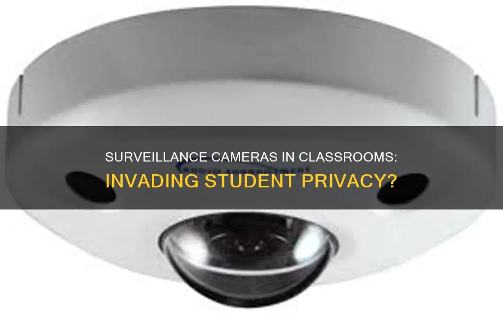 should schools have surveillance cameras in classrooms